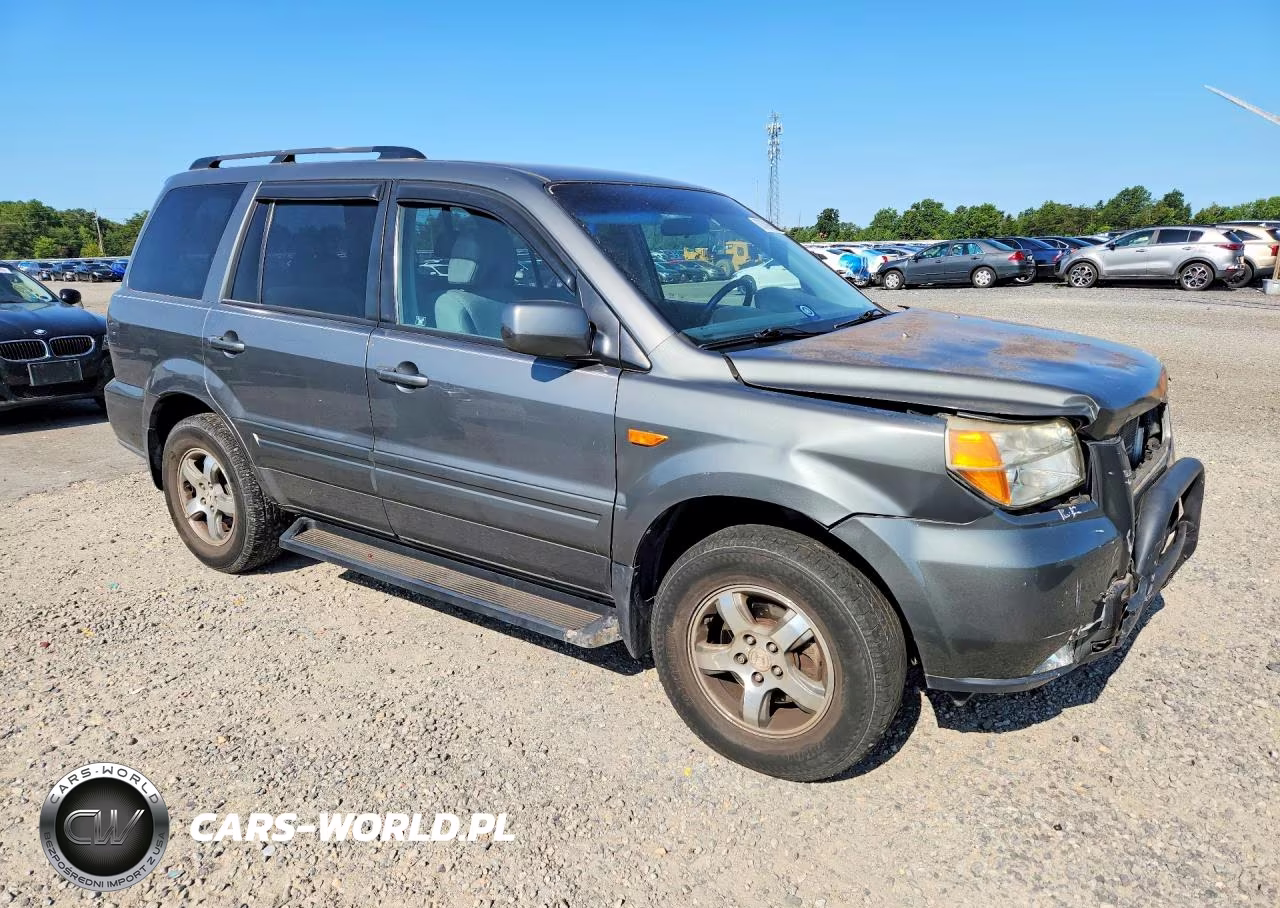 2008 Honda Pilot Ex VIN:5FNYF18498B019433 - 4