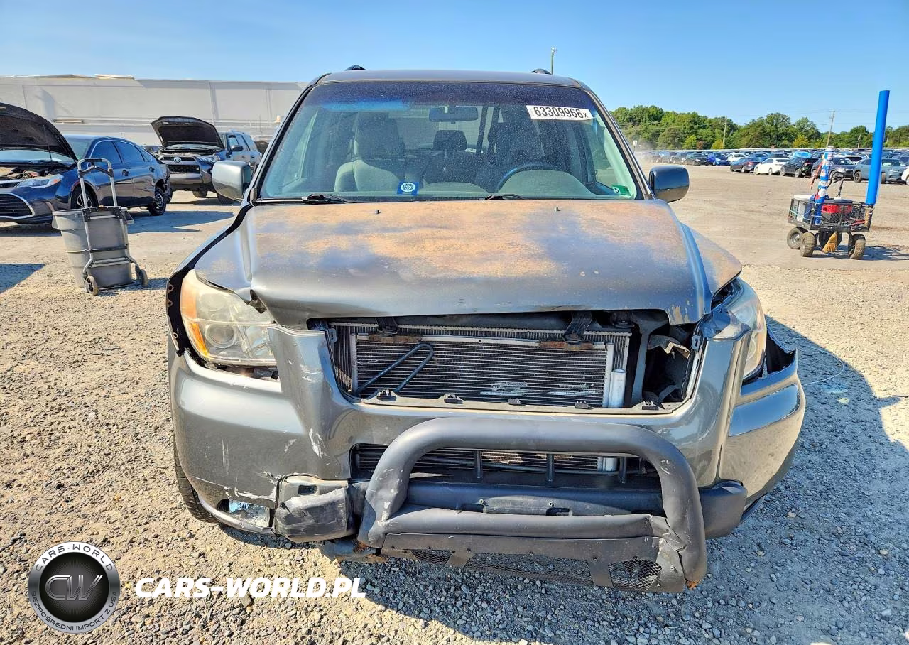 2008 Honda Pilot Ex VIN:5FNYF18498B019433 - 5