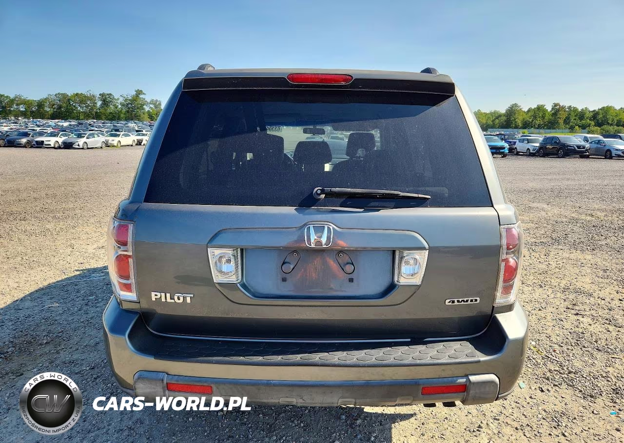 2008 Honda Pilot Ex VIN:5FNYF18498B019433 - 6