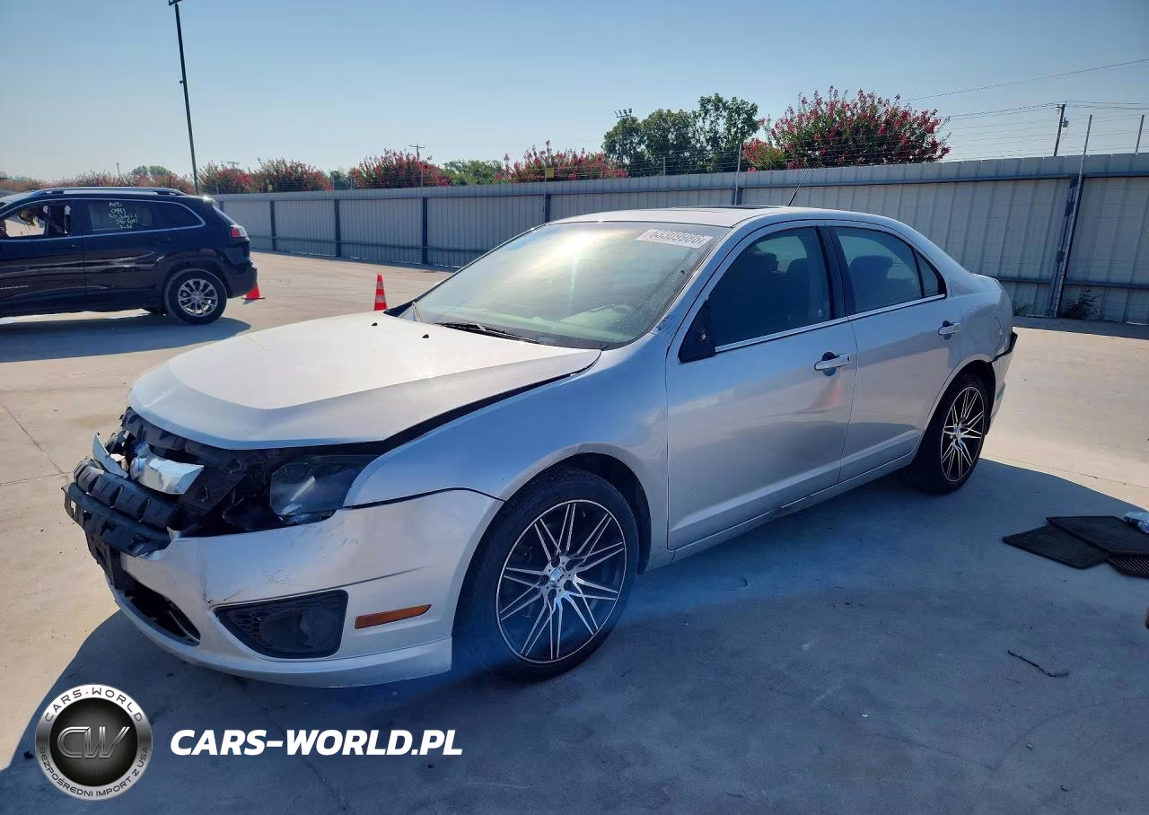 2010 Ford Fusion Se VIN:3FAHP0HA9AR247066 - 1