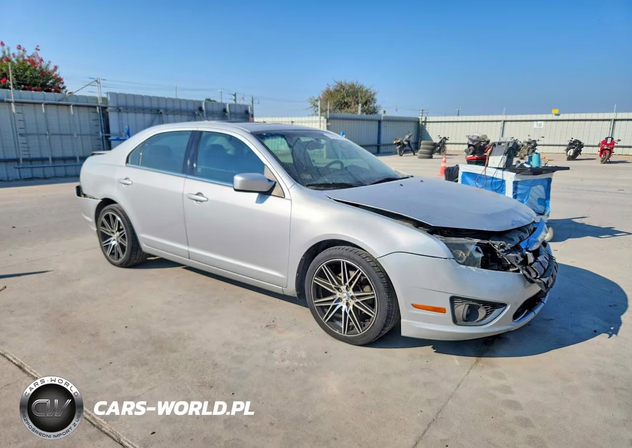 2010 Ford Fusion Se VIN:3FAHP0HA9AR247066 - 4
