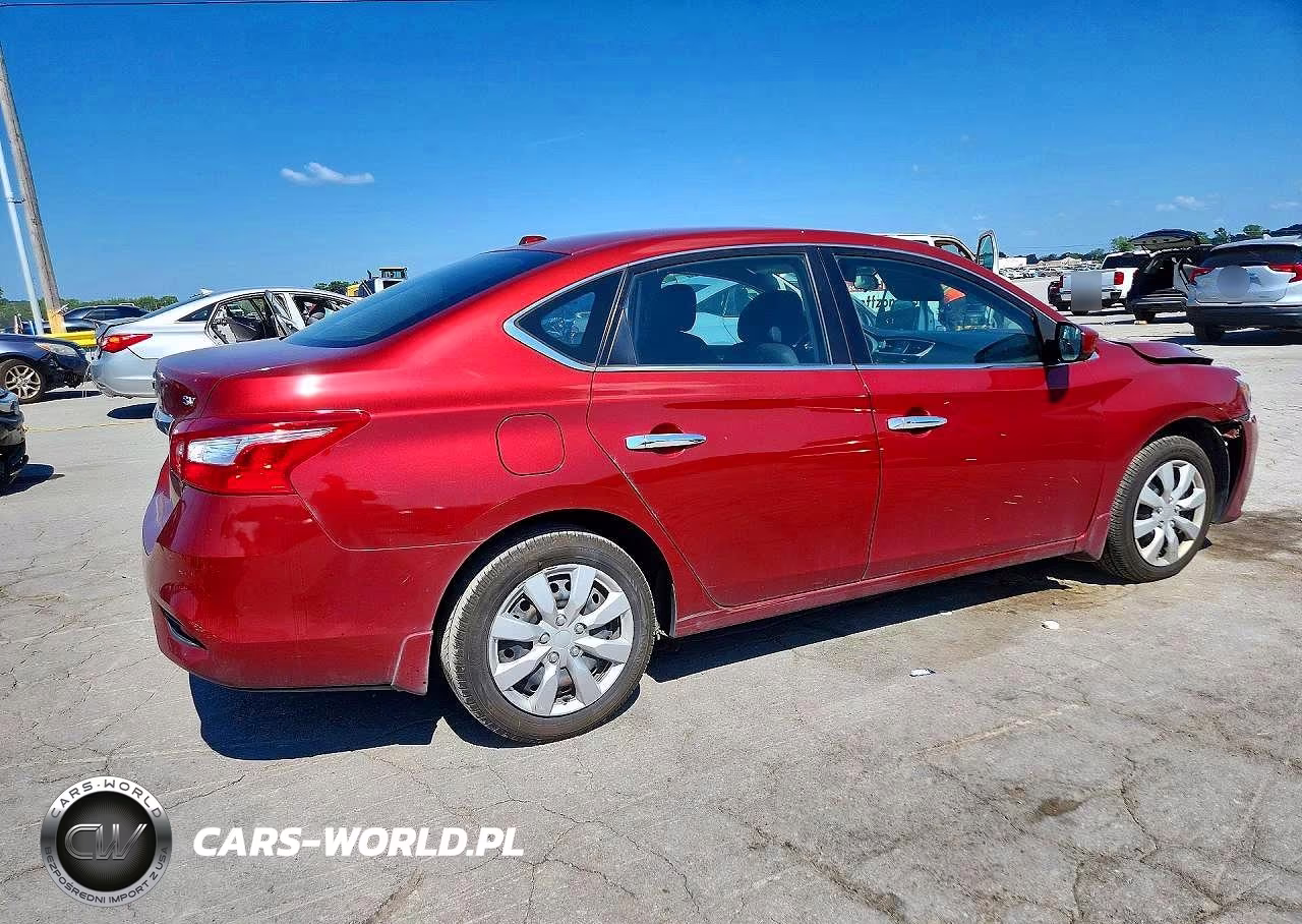 2017 Nissan Sentra Sv VIN:3N1AB7AP4HY289388 - 3