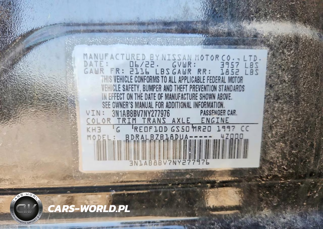 2022 Nissan Sentra S VIN:3N1AB8BV7NY277976 - 12