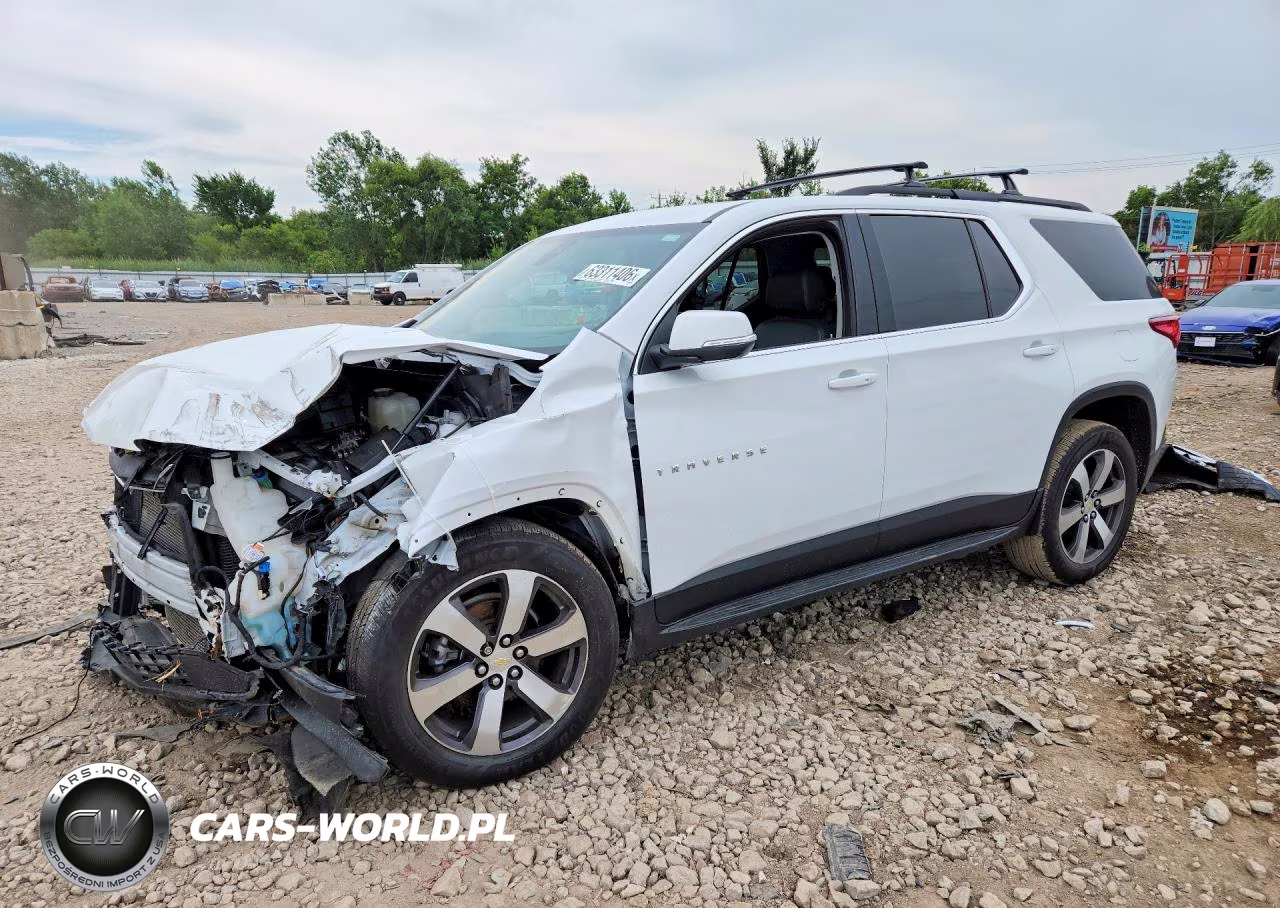 2021 Chevrolet Traverse Lt VIN:1GNEVHKW0MJ251244 - 1