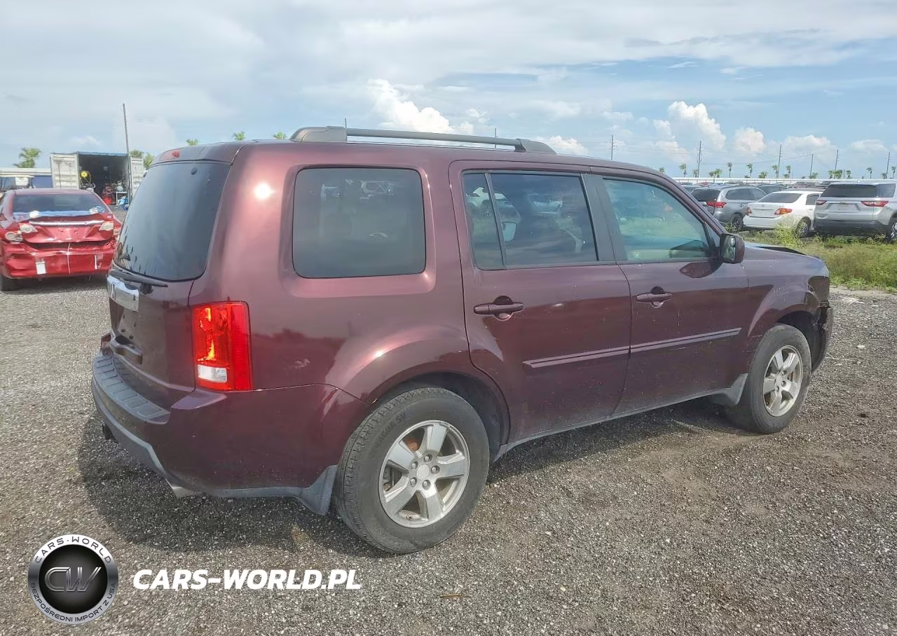 2011 Honda Pilot Exl VIN:5FNYF3H64BB027718 - 3