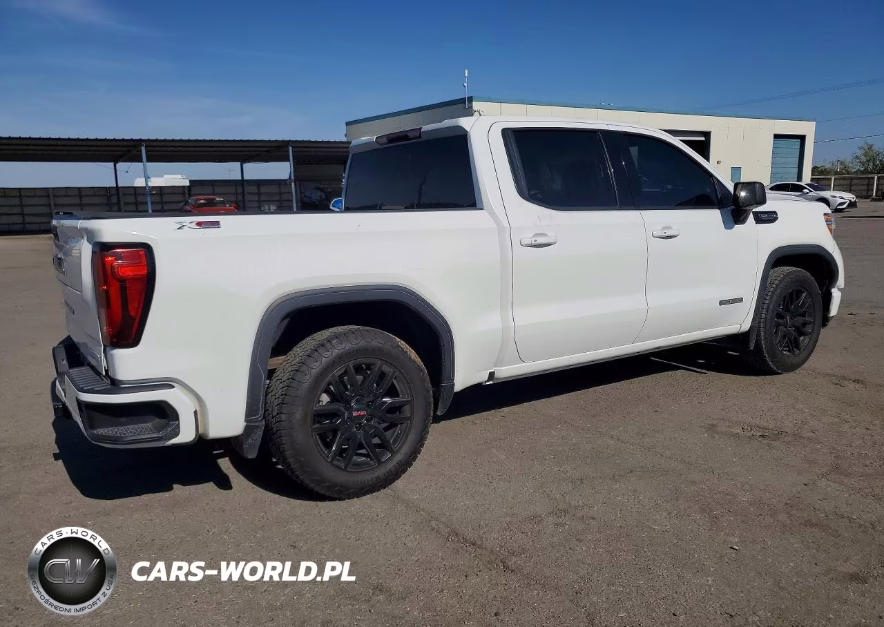 2021 GMC Sierra K1500 Elevation VIN:3GTU9CED5MG447039 - 3