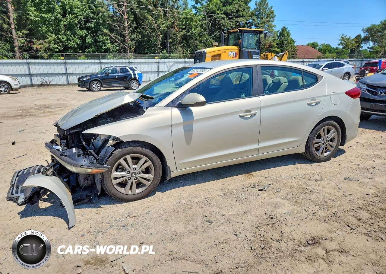 2018 Hyundai Elantra Sel VIN:KMHD84LF5JU471603 - 1
