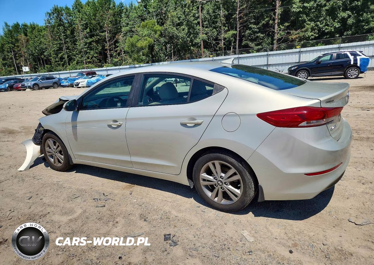 2018 Hyundai Elantra Sel VIN:KMHD84LF5JU471603 - 2