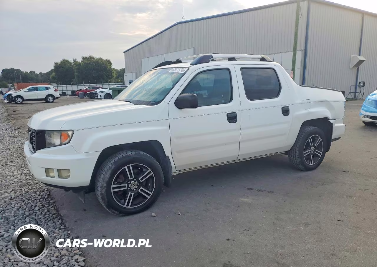 2012 Honda Ridgeline Sport VIN:5FPYK1F79CB454042 - 1