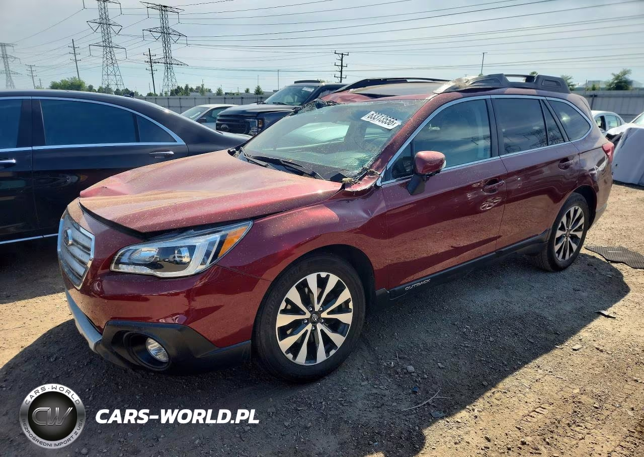 2015 Subaru Outback 2.5I Limited VIN:4S4BSBNCXF3306210 - 1