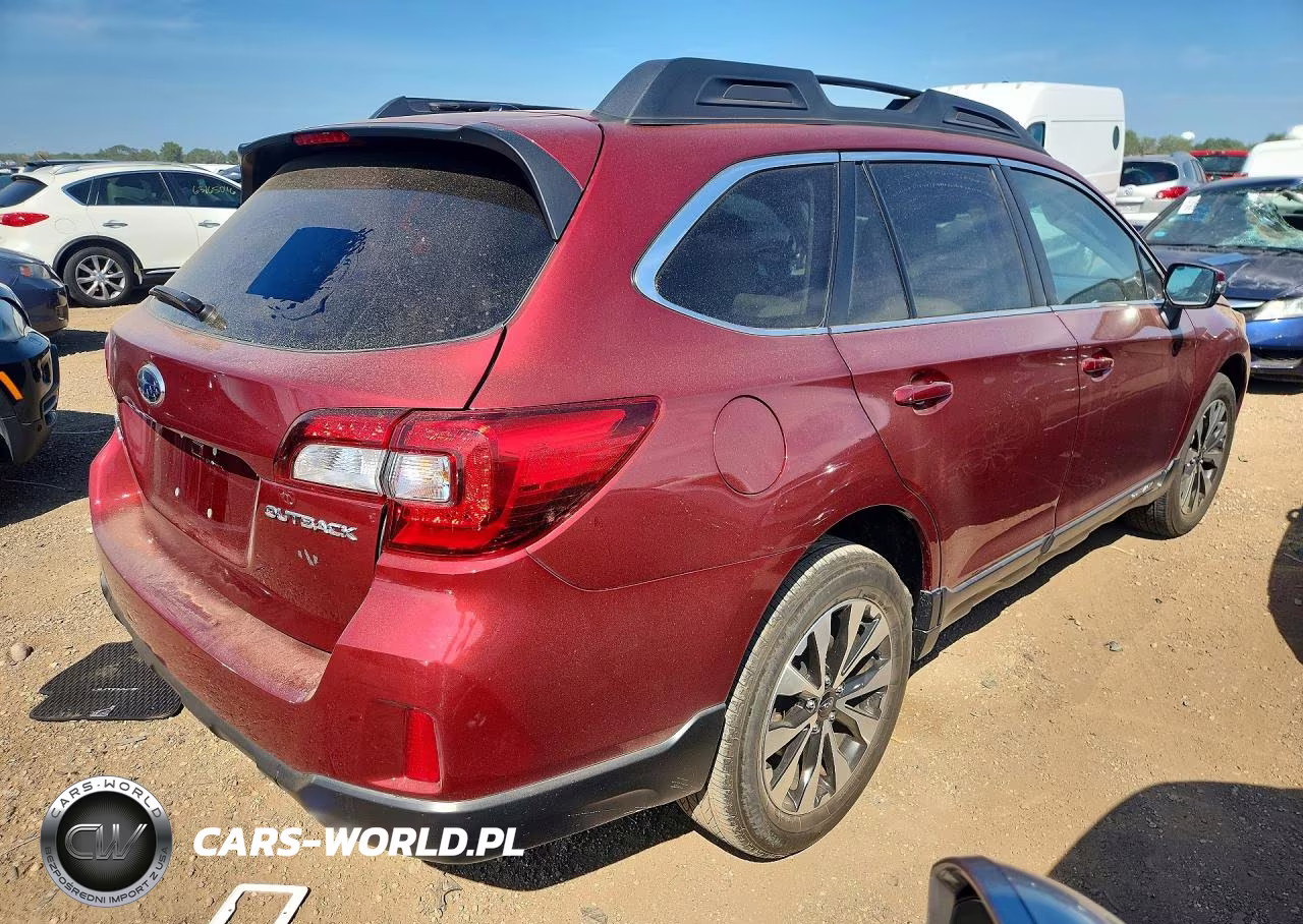 2015 Subaru Outback 2.5I Limited VIN:4S4BSBNCXF3306210 - 3