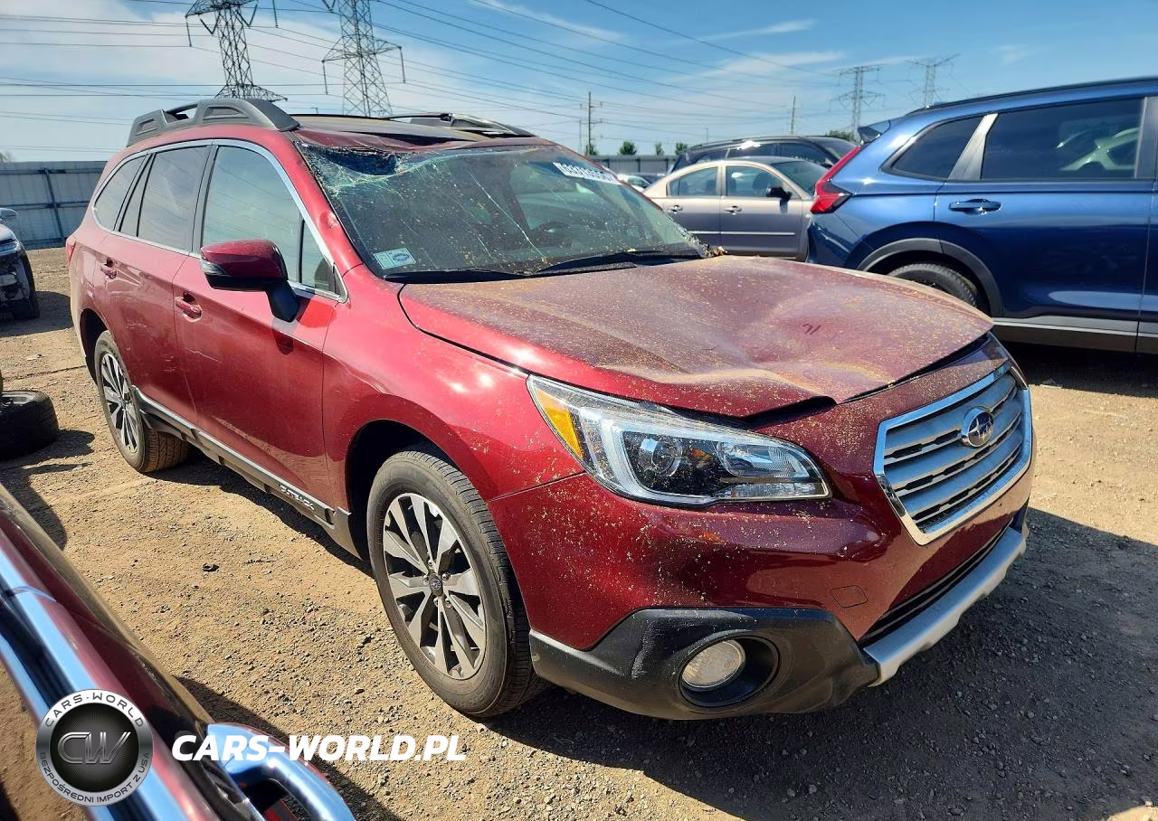 2015 Subaru Outback 2.5I Limited VIN:4S4BSBNCXF3306210 - 4
