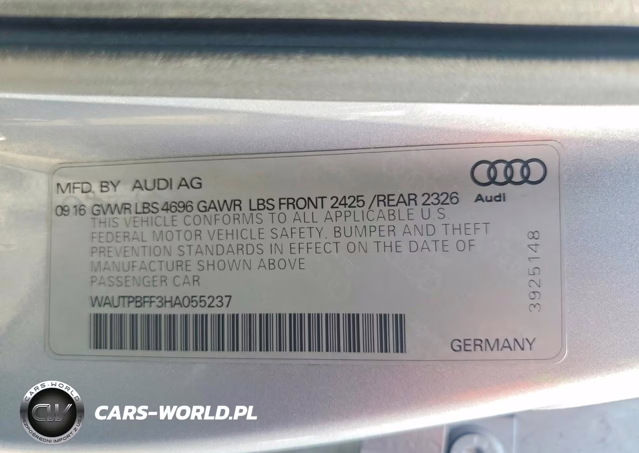 2017 Audi A3 E-Tron Premium Plus VIN:WAUTPBFF3HA055237 - 13