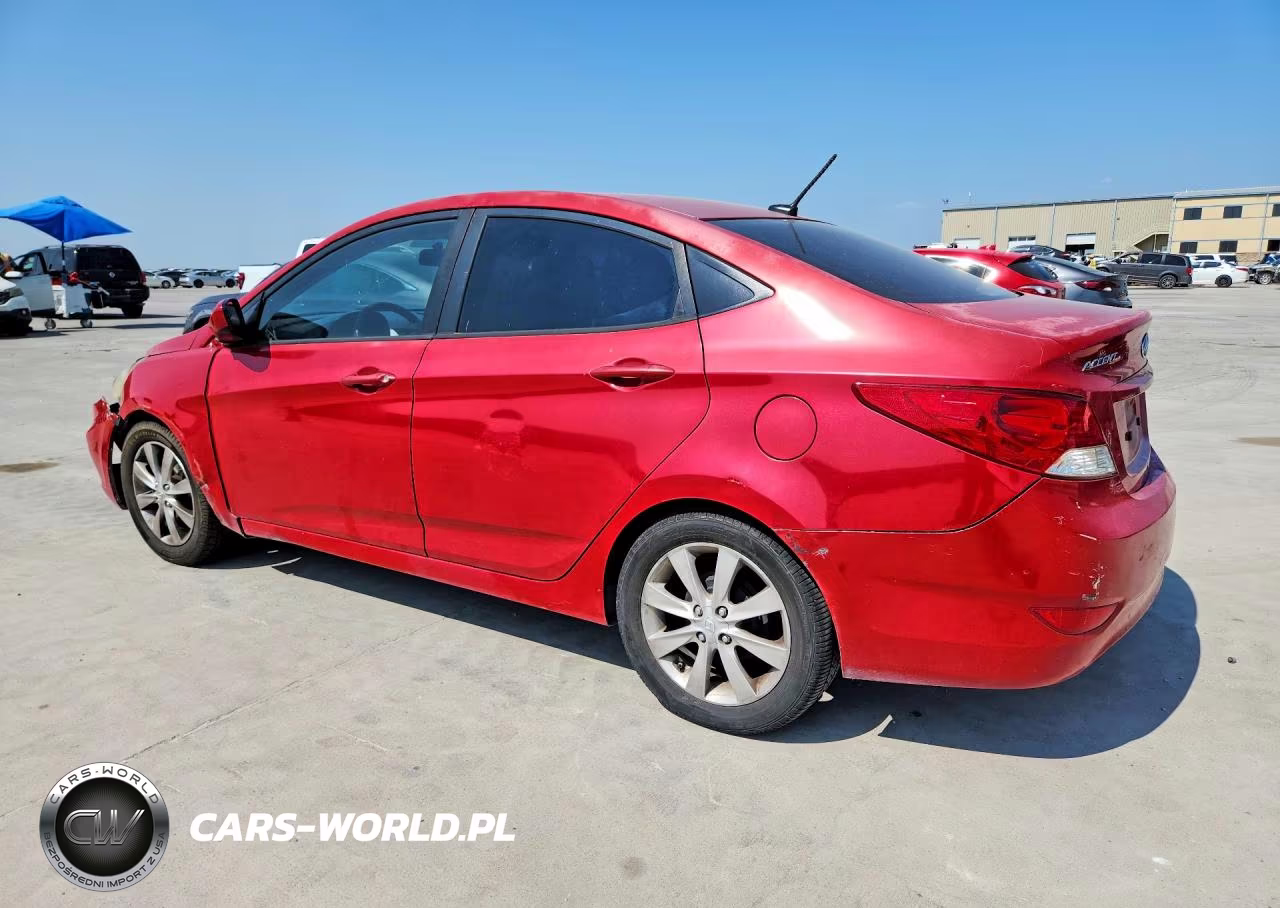 2014 Hyundai Accent Gls VIN:KMHCT4AE3EU643119 - 2