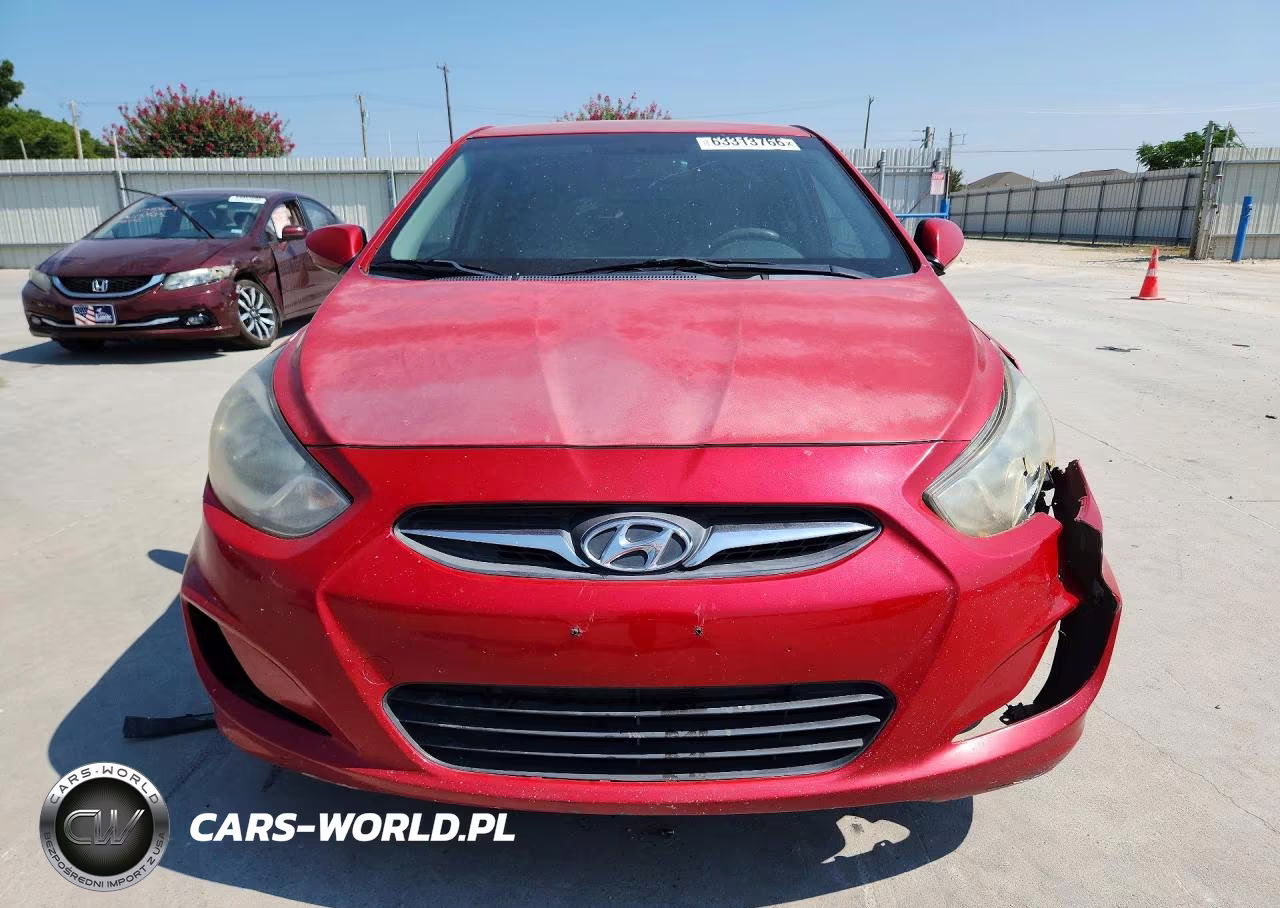 2014 Hyundai Accent Gls VIN:KMHCT4AE3EU643119 - 5