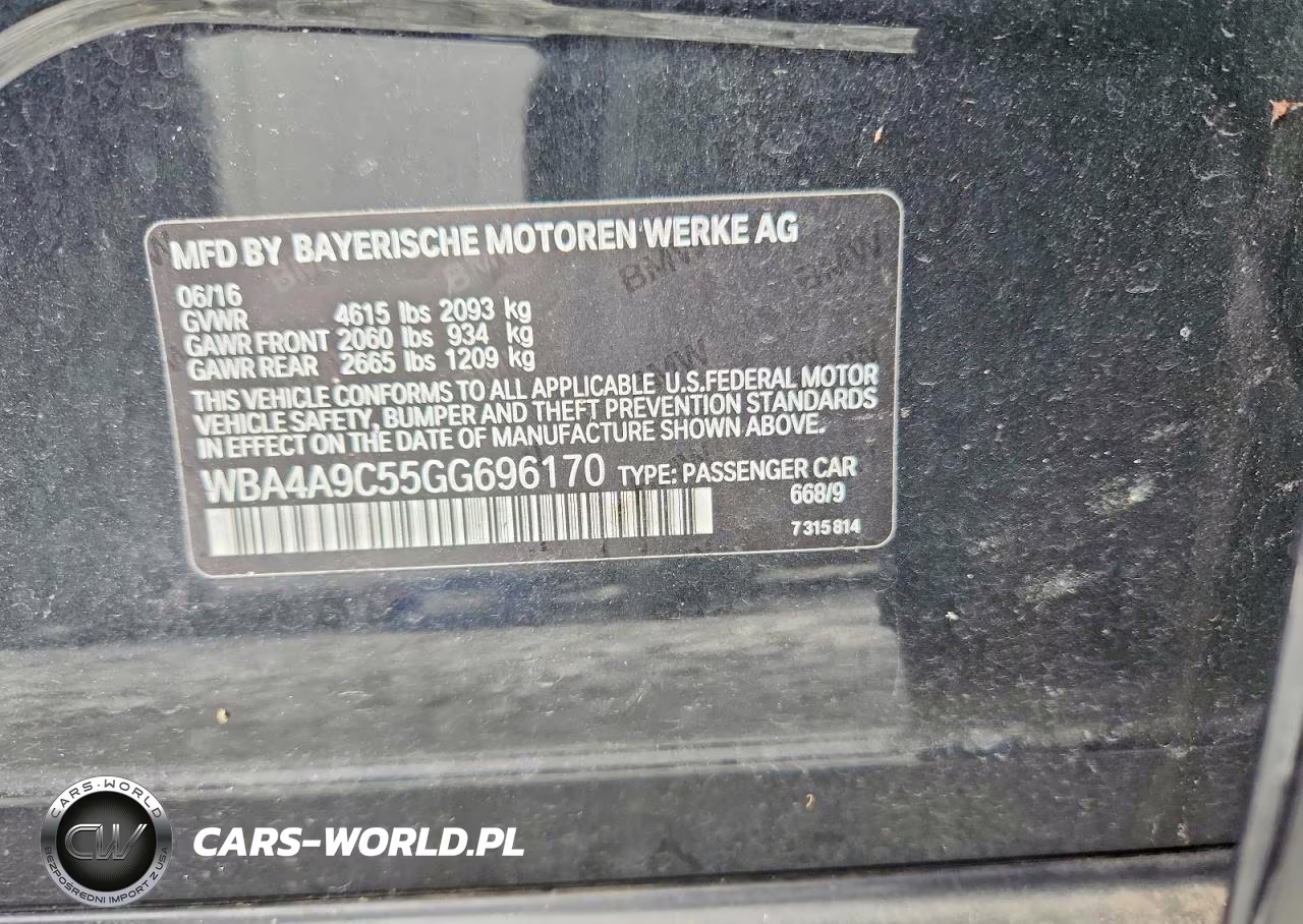 2016 BMW 428 I Gran Coupe Sulev VIN:WBA4A9C55GG696170 - 12