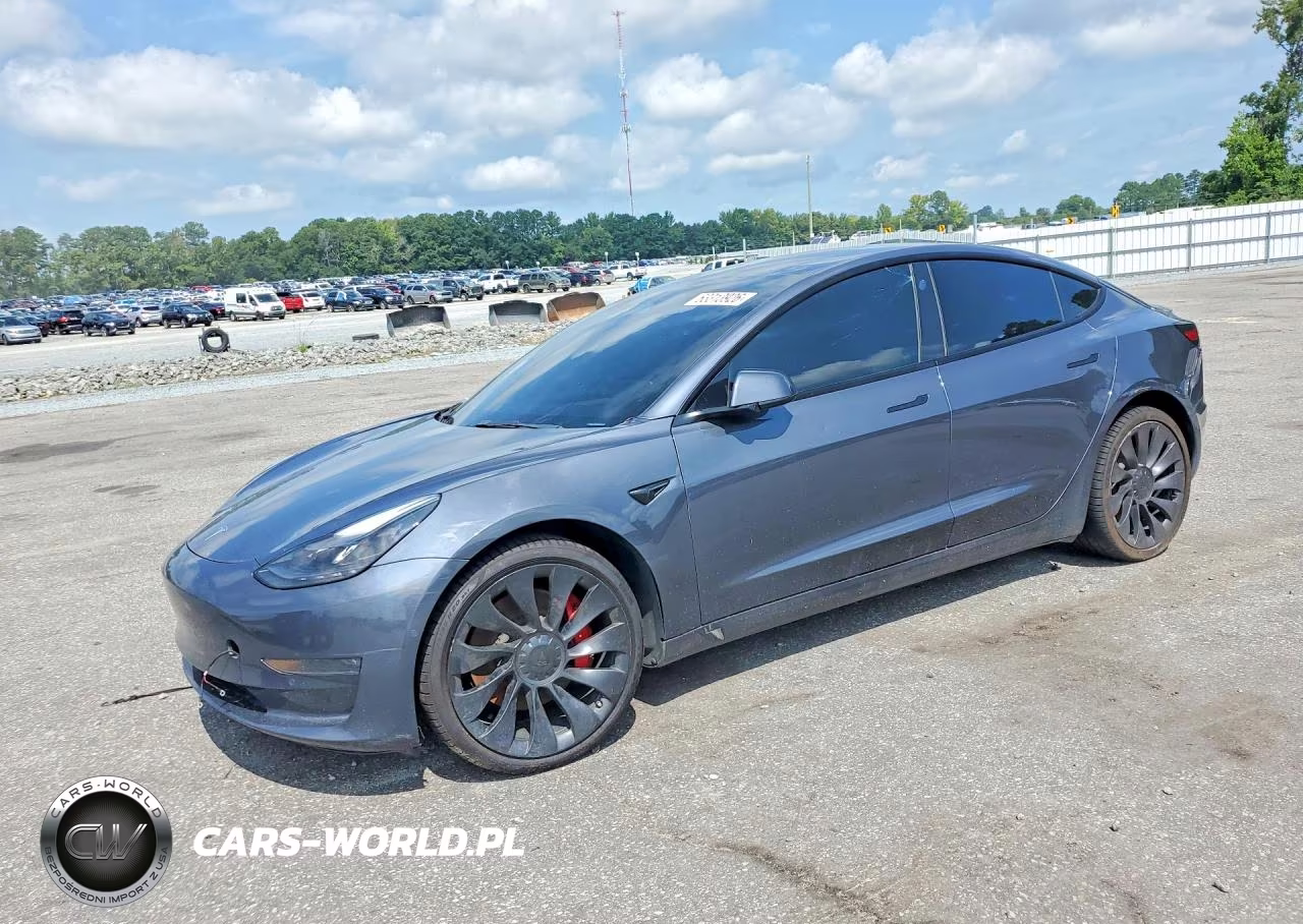 2022 Tesla Model 3 VIN:5YJ3E1EC3NF330277 - 1