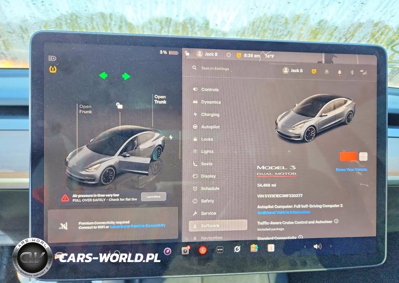 2022 Tesla Model 3 VIN:5YJ3E1EC3NF330277 - 9