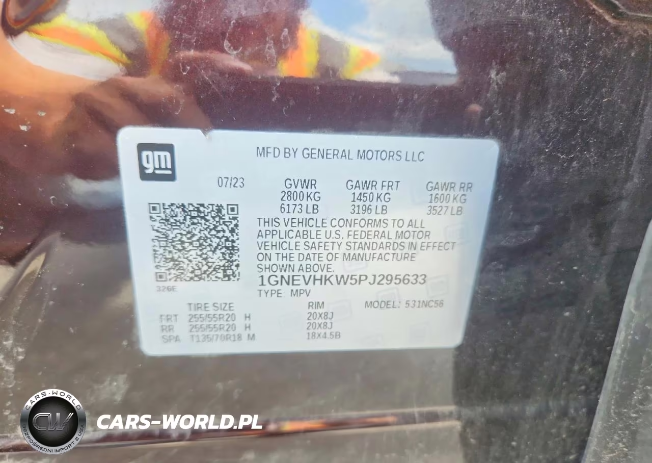 2023 Chevrolet Traverse Lt VIN:1GNEVHKW5PJ295633 - 13