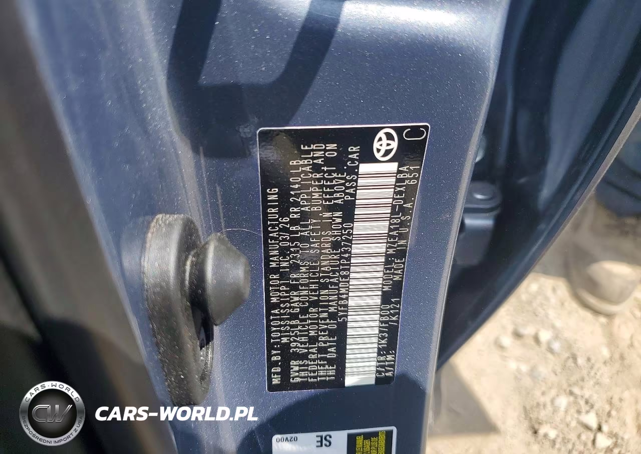 2026 Toyota Corolla Le VIN:5YFB4MDE8TP437250 - 12