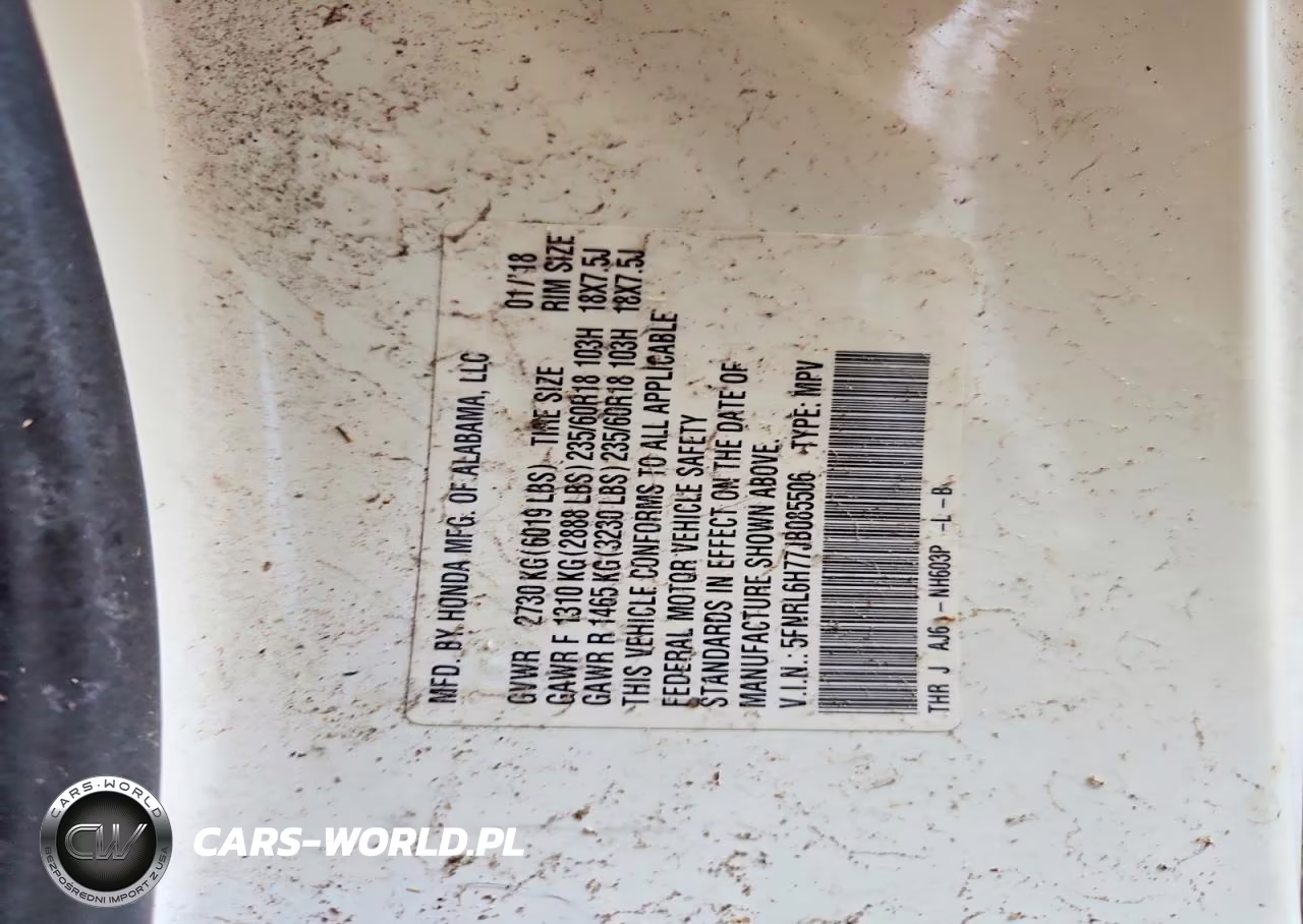 2018 Honda Odyssey Exl VIN:5FNRL6H77JB085506 - 13