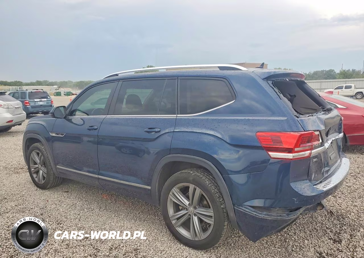 2019 Volkswagen Atlas Sel VIN:1V2RR2CA6KC617612 - 2