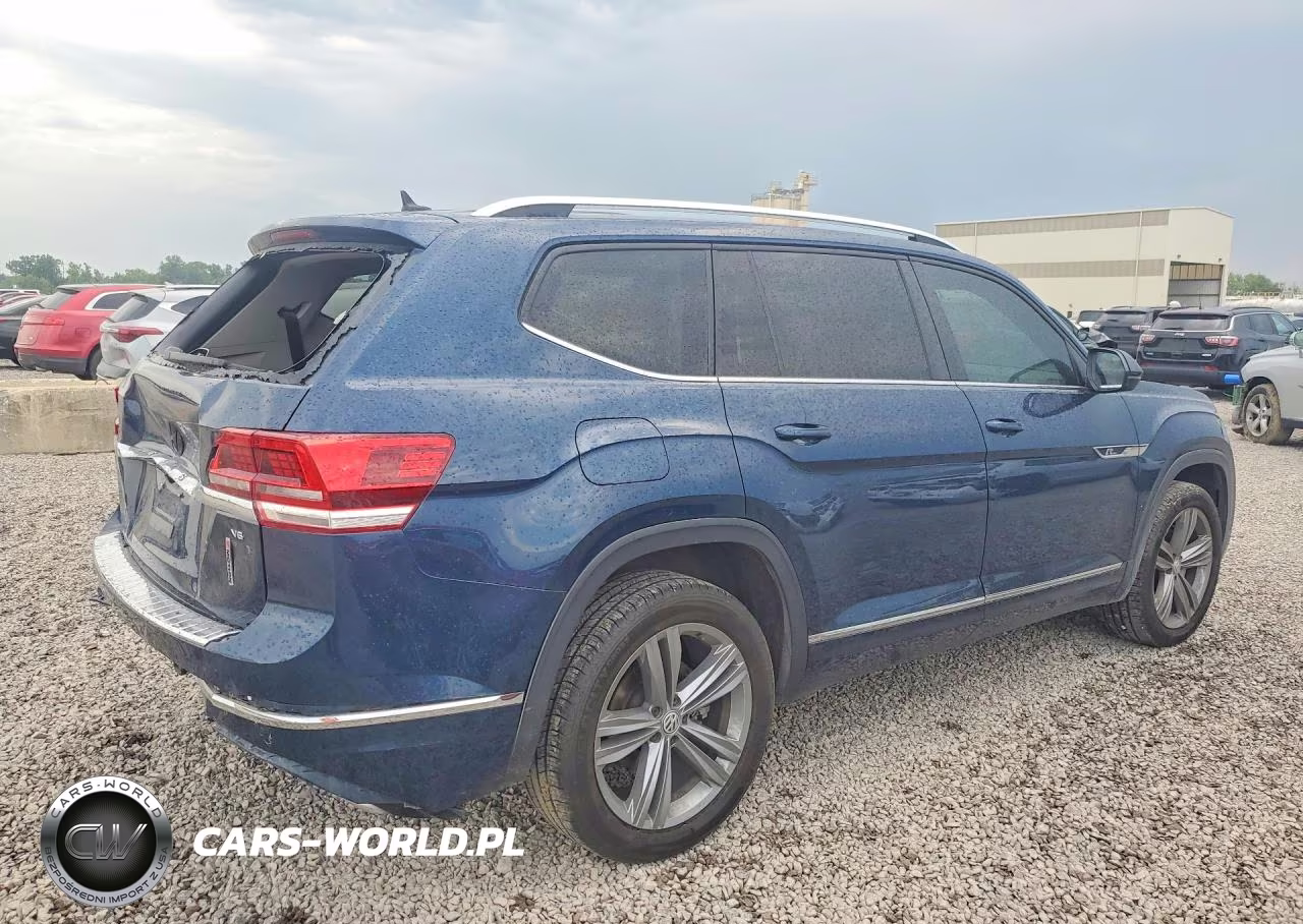2019 Volkswagen Atlas Sel VIN:1V2RR2CA6KC617612 - 3