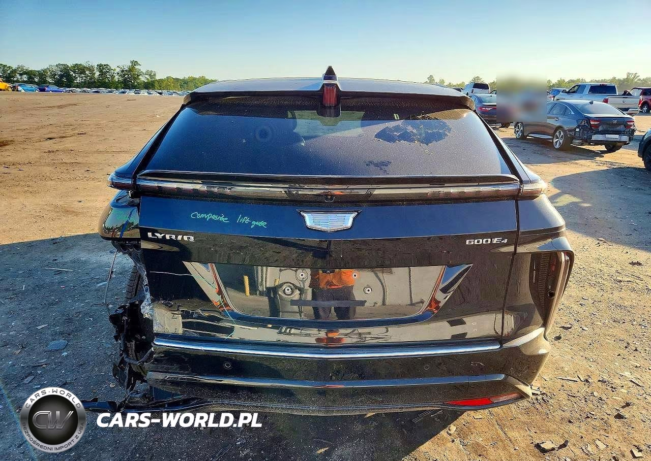 2025 Cadillac Lyriq Luxury 3 Rwd VIN:1GYKPTRL7SZ301246 - 6