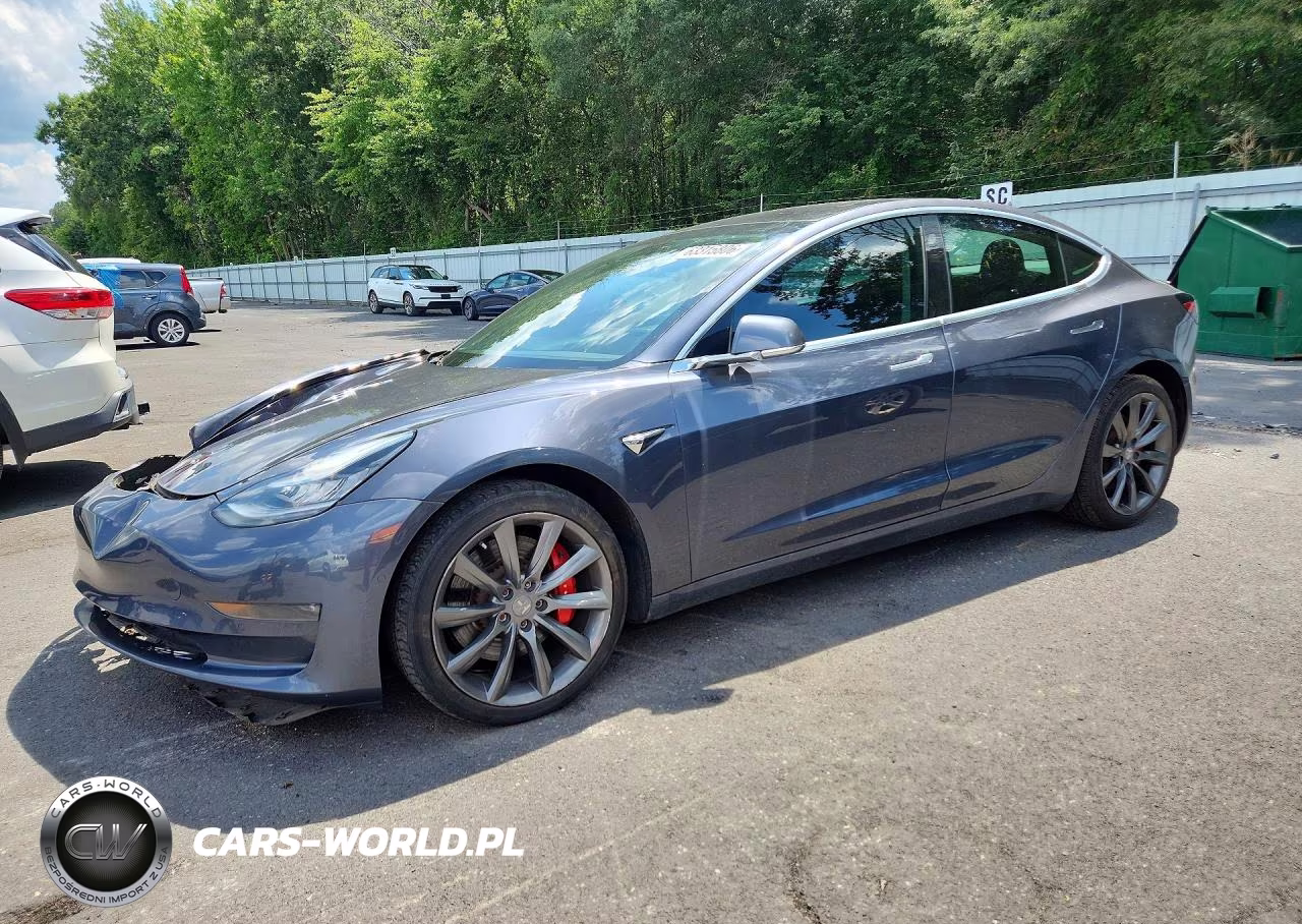 2019 Tesla Model 3 VIN:5YJ3E1EB0KF392898 - 1