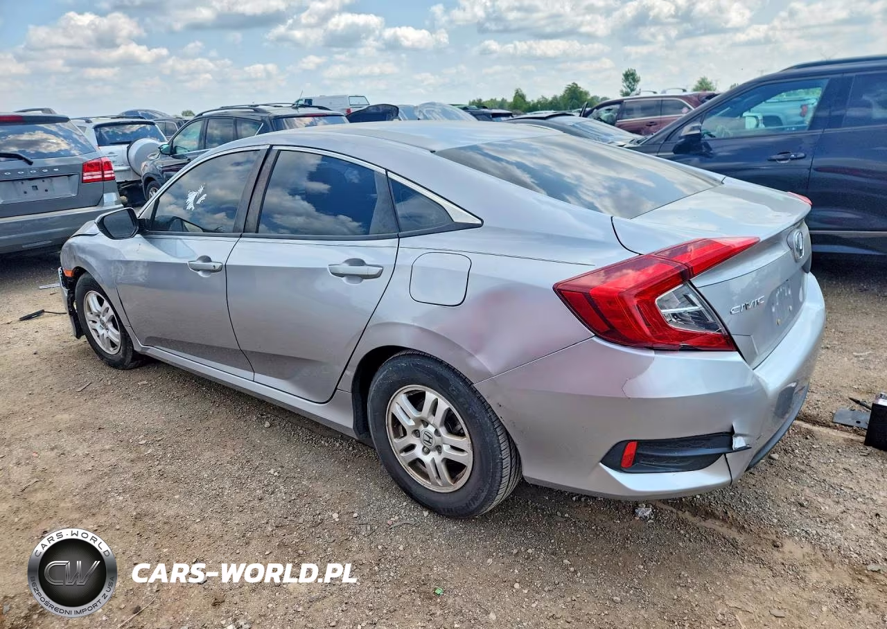 2017 Honda Civic Lx VIN:19XFC2F53HE027258 - 2