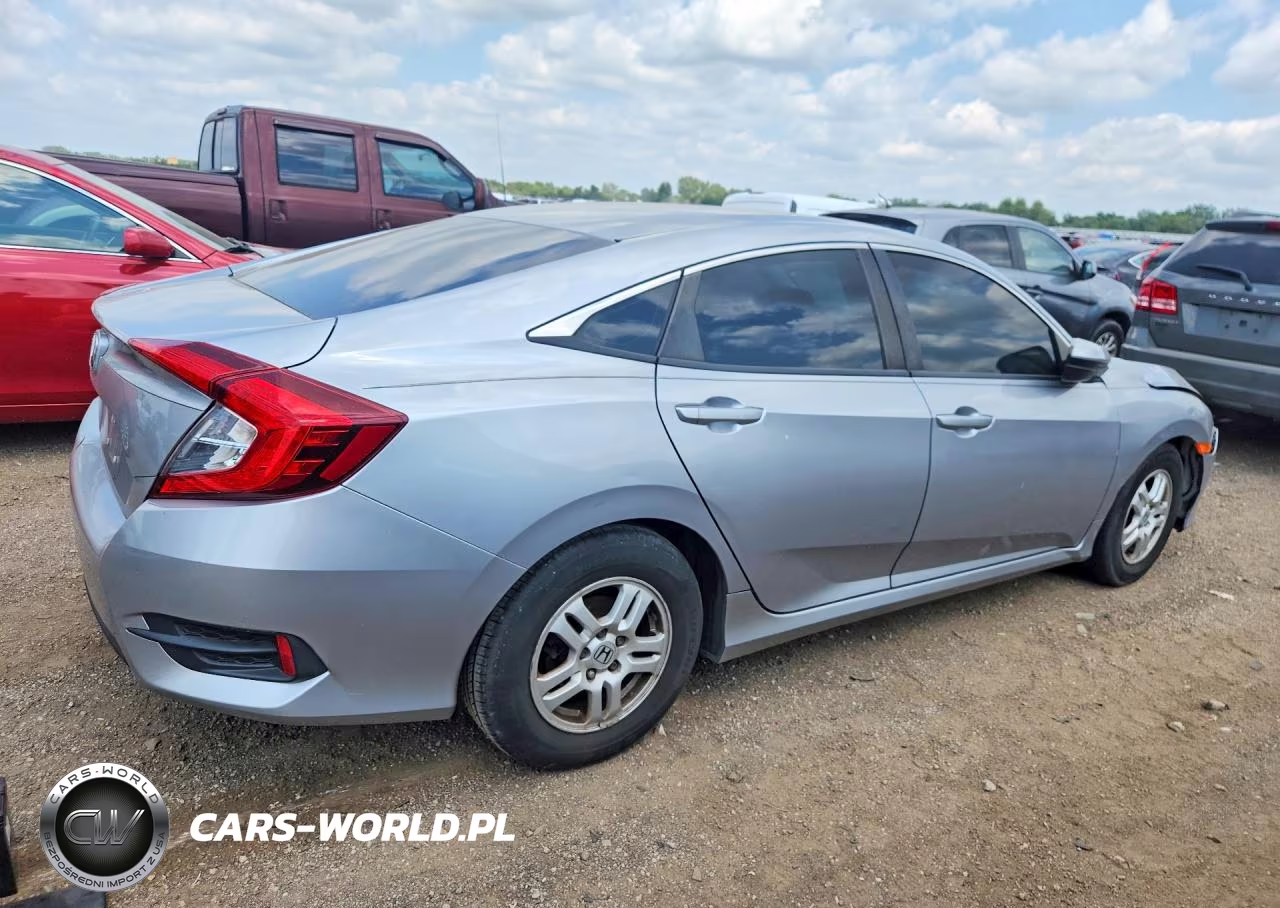 2017 Honda Civic Lx VIN:19XFC2F53HE027258 - 3