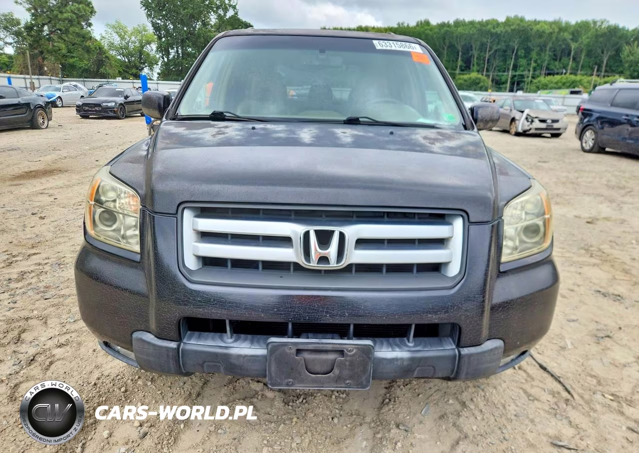 2006 Honda Pilot Ex VIN:5FNYF186X6B027913 - 5
