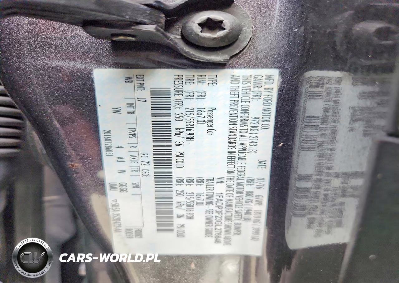 2016 Ford Focus Se VIN:1FADP3F23GL276646 - 12