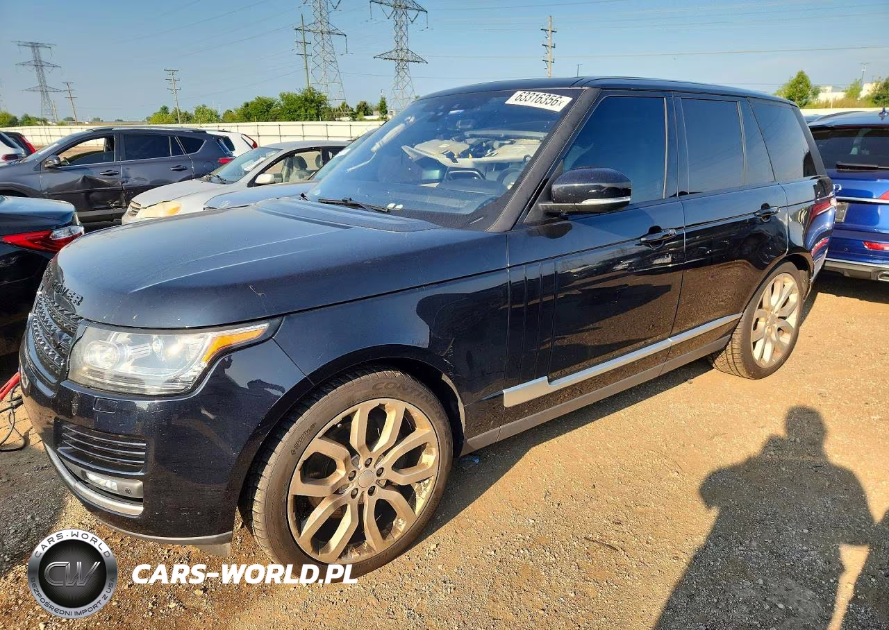 2017 Land Rover Range Rover Supercharged VIN:SALGS2FE1HA346337 - 1