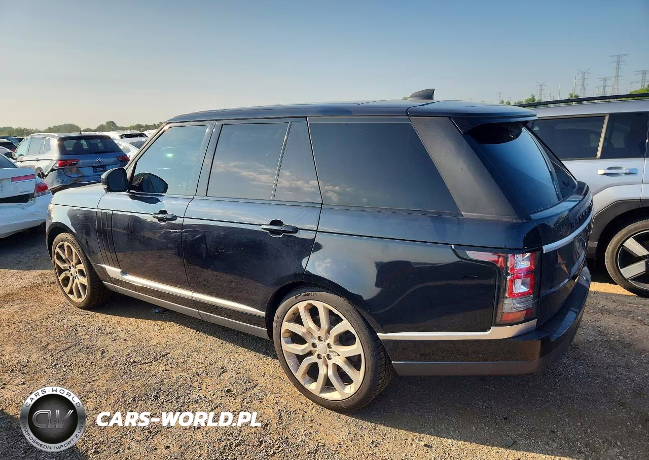 2017 Land Rover Range Rover Supercharged VIN:SALGS2FE1HA346337 - 2