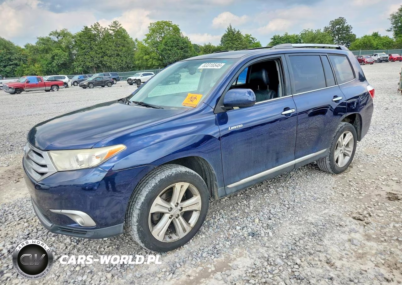 2013 Toyota Highlander Limited – zdjęcie 1 z 13