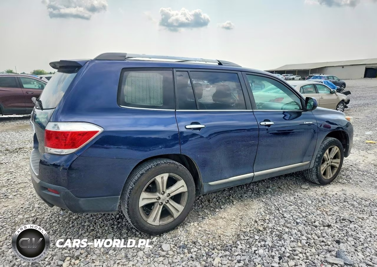 2013 Toyota Highlander Limited VIN:5TDDK3EHXDS229171 - 3