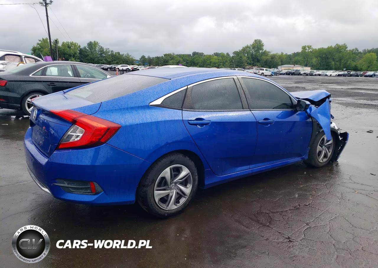 2019 Honda Civic Lx VIN:2HGFC2F64KH561889 - 3