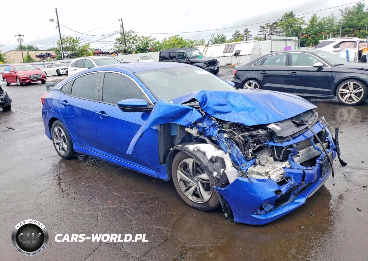 2019 Honda Civic Lx VIN:2HGFC2F64KH561889 - 4