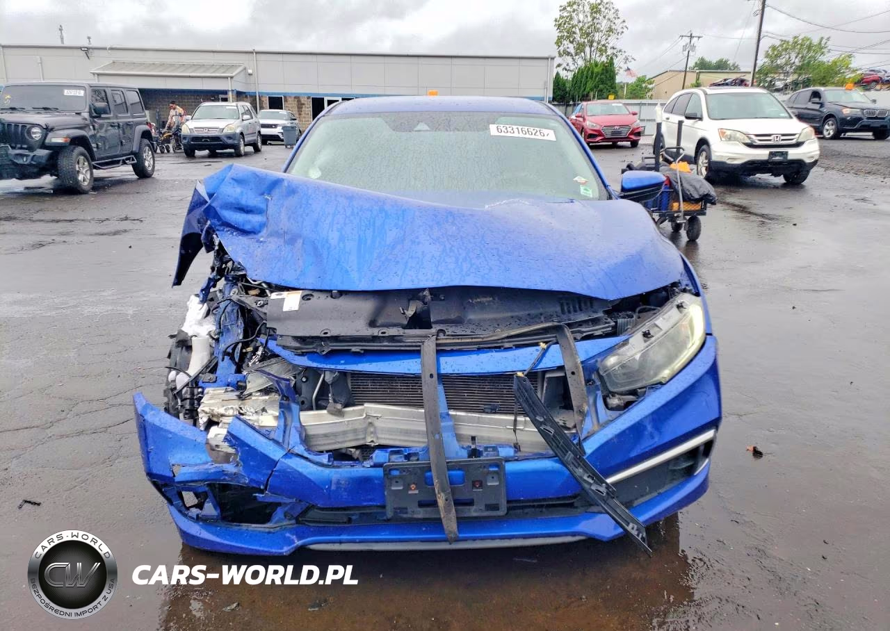 2019 Honda Civic Lx VIN:2HGFC2F64KH561889 - 5
