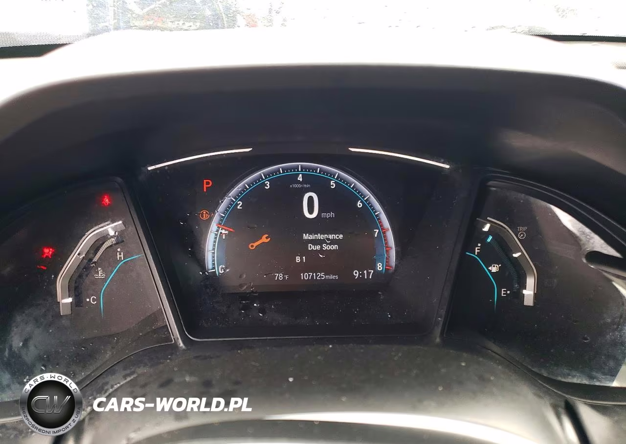 2019 Honda Civic Lx VIN:2HGFC2F64KH561889 - 9
