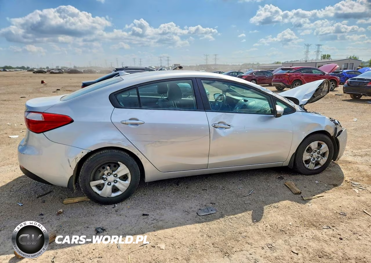 2015 Kia Forte Lx VIN:KNAFK4A65F5305467 - 3