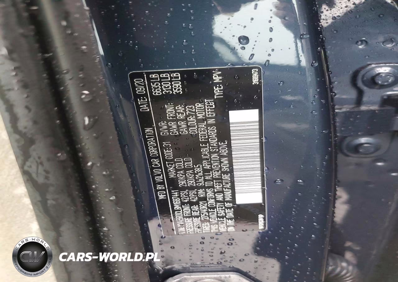 2021 Volvo Xc90 T8 Recharge Inscription VIN:YV4BR0CL8M1687441 - 12