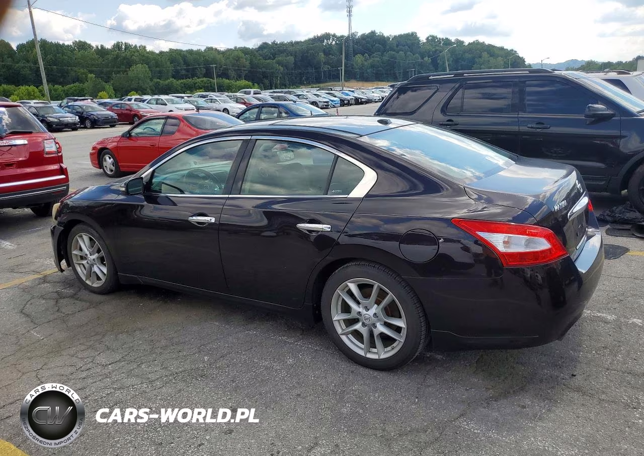 2010 Nissan Maxima 3.5 S VIN:1N4AA5AP9AC855537 - 2