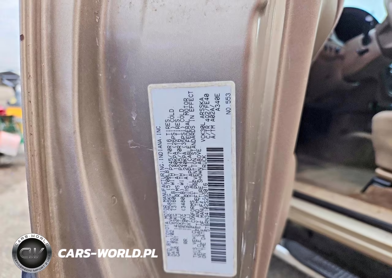 2002 Toyota Tundra Sr5 VIN:5TBRN34102S293016 - 12