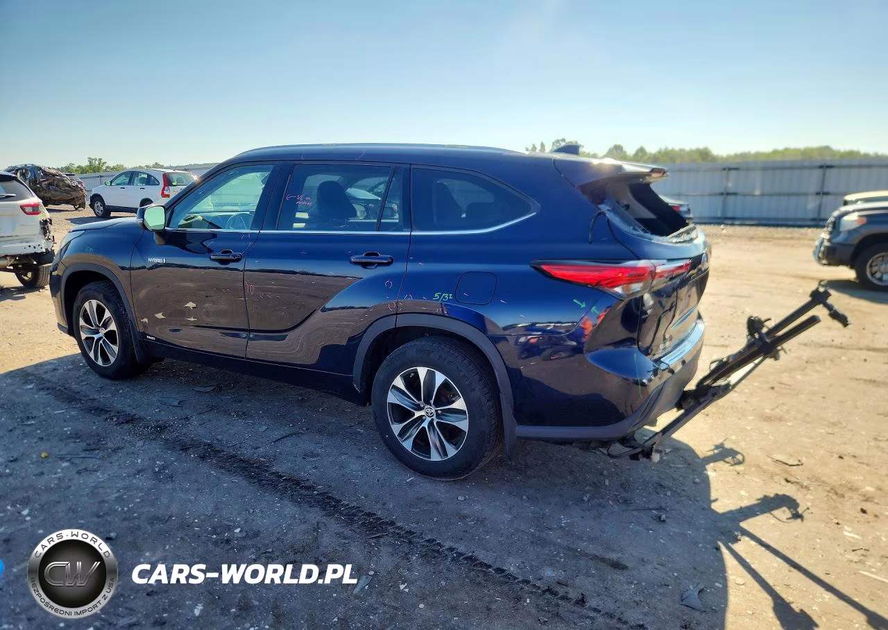 2020 Toyota Highlander Hybrid Xle VIN:5TDHBRCH6LS507778 - 2