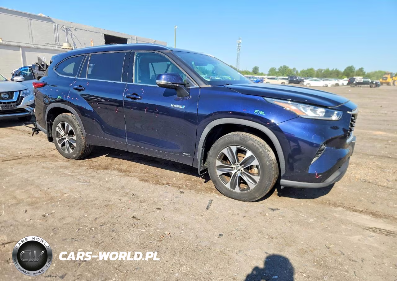 2020 Toyota Highlander Hybrid Xle VIN:5TDHBRCH6LS507778 - 4