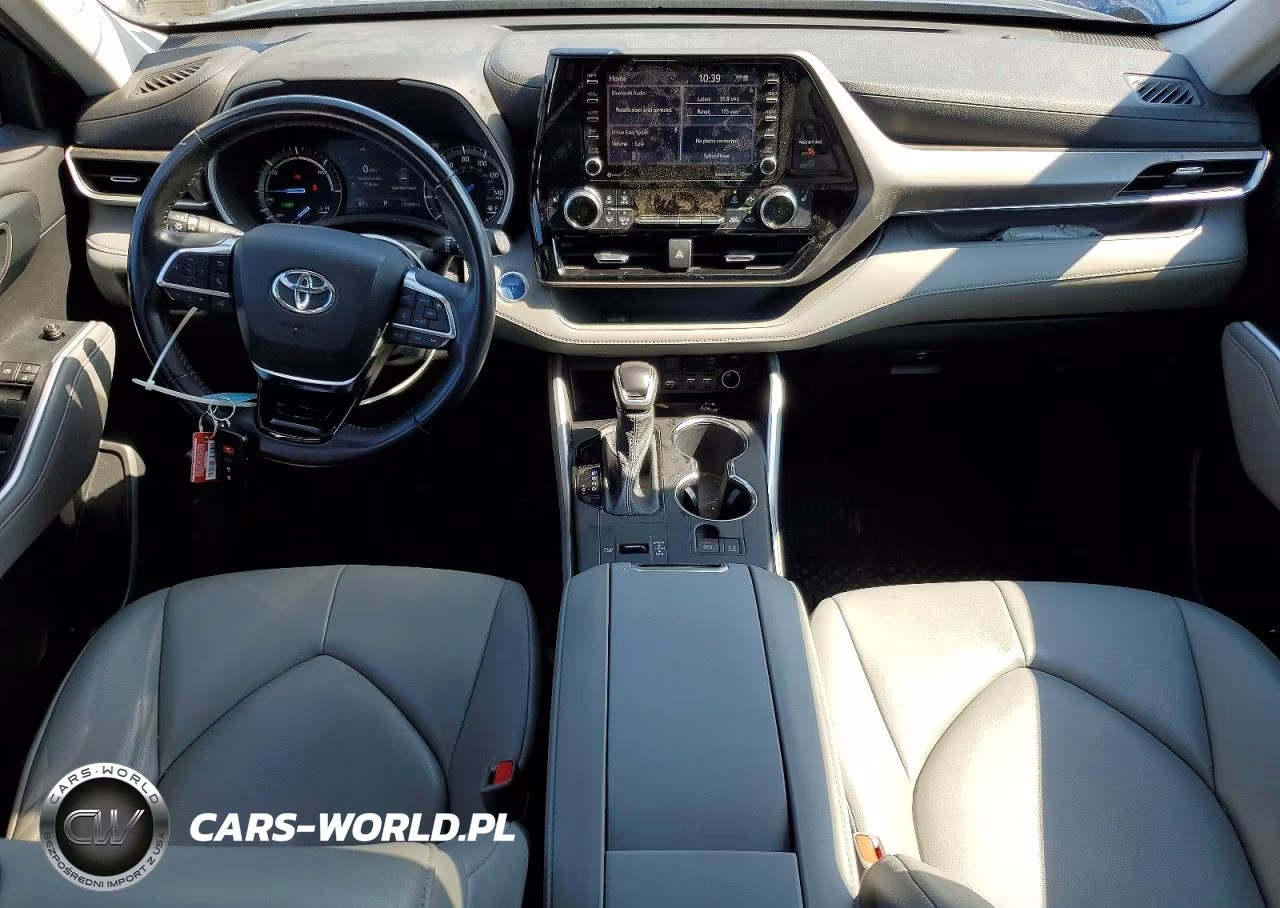 2020 Toyota Highlander Hybrid Xle VIN:5TDHBRCH6LS507778 - 8