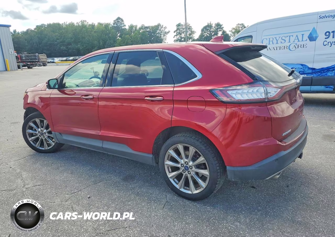 2017 Ford Edge Titanium VIN:2FMPK3K80HBB45185 - 2