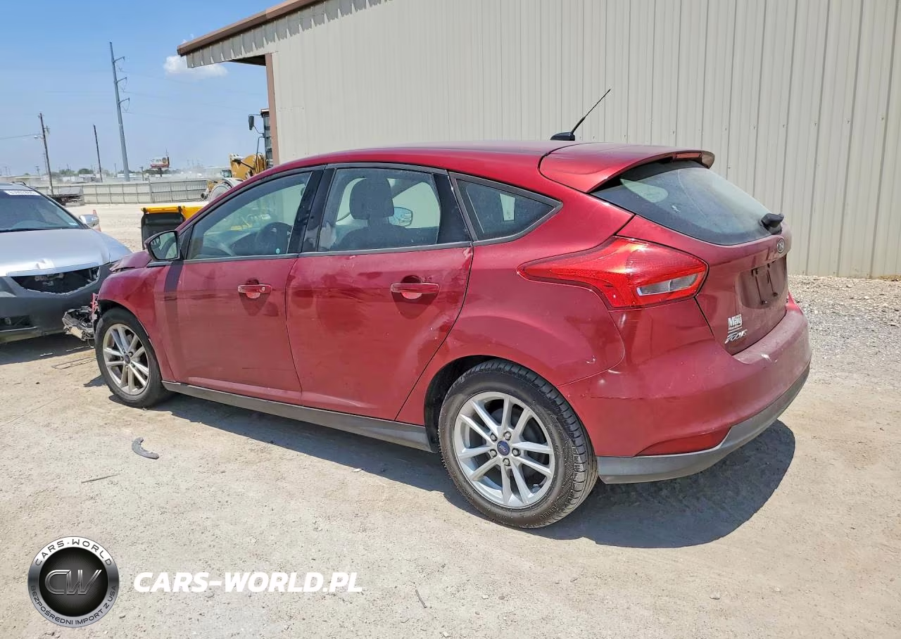 2015 Ford Focus Se VIN:1FADP3K26FL231365 - 2